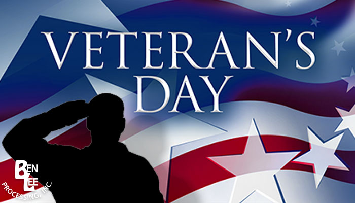 Veterans Day - Ben-Lee Meat Processing, Inc. Atwood, KS