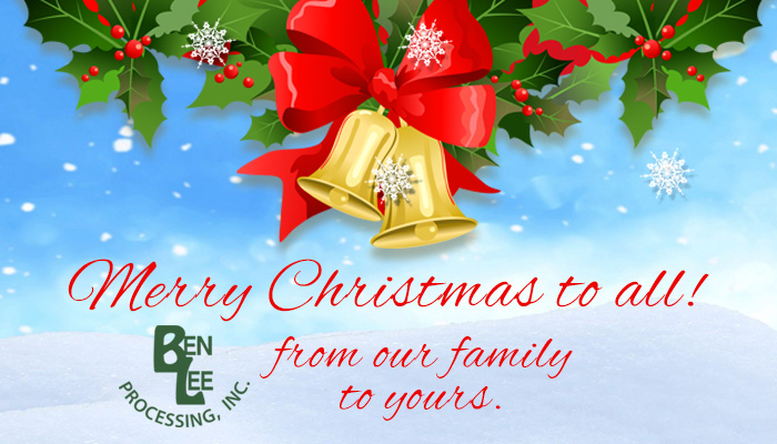 Merry Christmas from Ben Lee Processing, Inc. - Atwood, KS