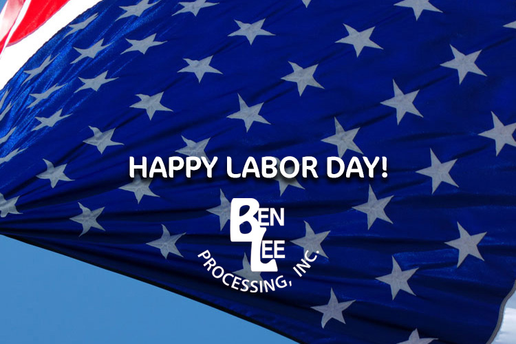 Happy Labor Day! From: Ben-Lee Meat Processing. Atwood, KS