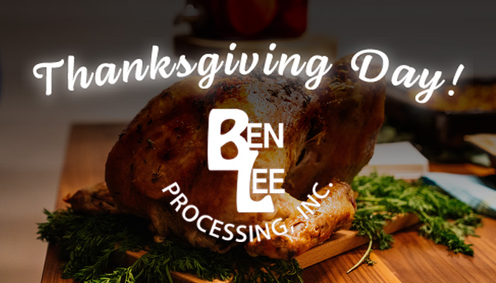 Happy Thanksgiving Day-Ben-Lee Processing Inc. Atwood, KS